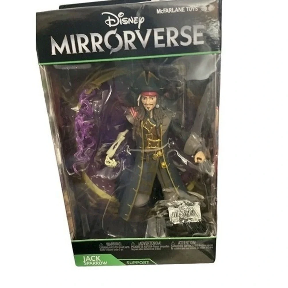 Disney McFarlane Toys Mirrorverse Jack Sparrow Action Figure New